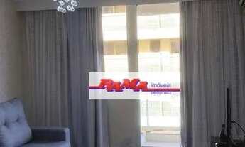 Imagem 3: Apartamento com 1 dormitório para alugar, 56 m² por R$ 4.544,97/mês - Alphaville Industria