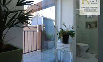 Imagem 6: Apartamento Duplex com 3 dormitórios para alugar, 102 m² por R$ 5.055/mês - Vila Curuçá