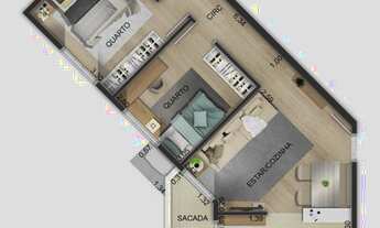 Imagem 3: Av. Carlos Borges, Novinho, sacada, piscina, 3 elevadores e ótima localização