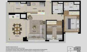 Imagem 6: Apartamento 70M 2 quartos, 1 vaga, Jardim Paulista - São Paulo - SP