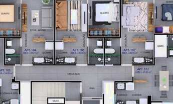 Imagem 4: Apartamento com 01 quarto próximo a Av. Mar Vermelho em intermares