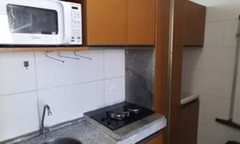 Imagem 4: EC- Flat mobiliado, 30 metros, andar alto, predio novo, nascente, com lazer