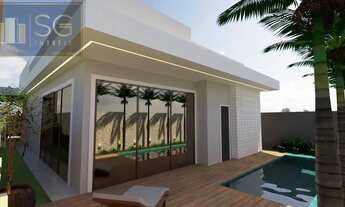 Imagem 2: Casa plana em construção - Jardins do Lago Eusébio