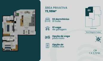 Imagem 3: Vendo apartamento na planta (Barreiros, Sao josé) aceito carro