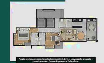 Imagem 4: Apartamento 2 quartos - Santa Helena