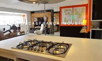 Imagem 7: BROOKLIN - APARTAMENTO VENDA - COZINHA AMERICANA - DECORAÇÃO MODERNA - SUÍTE MASTER COM CL