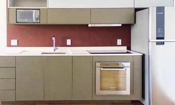 Imagem 2: Apartamento pronto e mobiliado em Moema de 52M² com 1 dormitório e 1 vaga