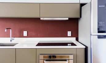 Imagem 6: Apartamento pronto e mobiliado em Moema de 52M² com 1 dormitório e 1 vaga