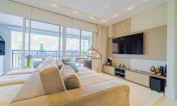 Imagem: Apartamento decorado com 2 dormitórios