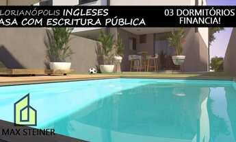 Imagem 4: NORTE DA ILHA* CASA COM PISCINA ESCRITURADA, FINANCIA! INGLESES