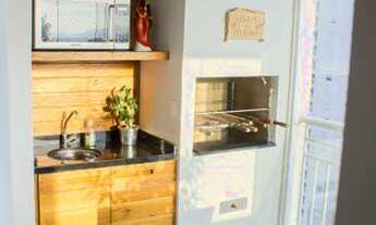 Imagem 2: Apartamento Mobiliado e Decorado 87m² 2 Suítes e Sala Ampliada 2 Vagas