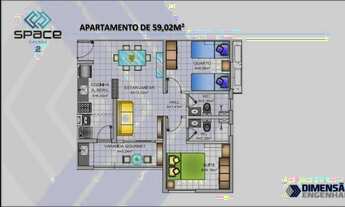 Imagem 7: Apartamentos para Venda no Condomínio Space Calhau II
