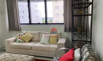 Imagem 6: Apartamento com 1 dormitório para alugar, 55 m² por R$ 4.151,00/mês - Jardim Aquarius - Sã