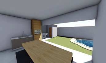 Imagem 6: Vendo casa no condomínio Solar dos Cantarinos na planta, com piscina, oportunidade