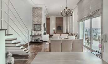 Imagem 3: Apartamento Duplex com 1 dormitório para alugar, 108 m² por R$ 10.173,76/mês - Cidade Monç