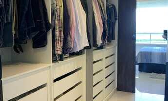 Imagem 7: Belíssimo 1/4 e sala, finamente decorado, mobiliado, área externa privativa, vista deslumb