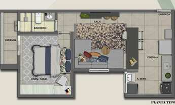 Imagem 2: Apartamento Vila Re, 2 dorm, pagamento a vista 180mil, diversas plantas