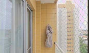 Imagem 4: Apartamento com 60 m2, andar alto, mobiliado, 3 dormitórios, 1 banheiro, 1 vaga, estuda pe