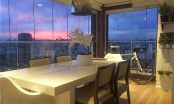 Imagem 2: Cube Campo Belo Apartamento andar alto 2 dormitórios 2 vgs próx metrô, Moema Berrini Brook