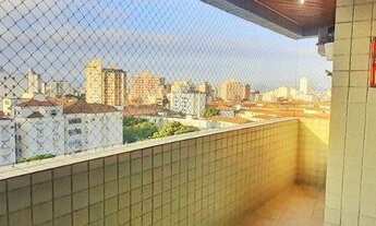 Imagem 2: Apartamento com 3 dormitórios à venda, 136 m² por R$ 660.000 - Boqueirão - Santos/SP