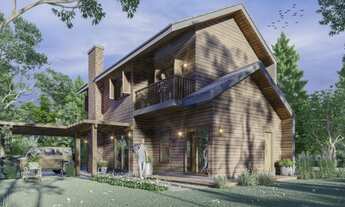 Imagem 4: Casa de 4 quartos com vista incrível em Canela