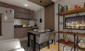 Imagem 6: Apartamento com 2 dormitórios à venda, 52 m² por R$ 364.111,81 - Santa Quitéria - Curitiba