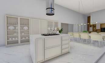 Imagem 7: Casa térrea, jardins Itália, 4 suítes, 300m2, espaço gourmet com piscina