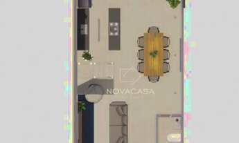 Imagem 4: Casa Geminada com 3 dormitórios à venda, 151 m² por R$ 850.000 - Santa Amélia - Belo Horiz