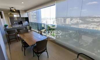 Imagem 5: Apartamento Mobiliado com 125m² sendo 3 quartos suítes completos em armários, 1 closet, 1