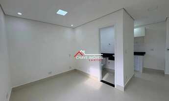 Imagem 4: Kitnet com 1 dormitório para alugar, 38 m² por R$ 2.910,02/mês - José Menino - Santos/SP