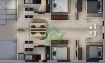 Imagem 4: Apartamento com 2 dormitórios à venda, 44 m² por R$ 259.000 - Massaguaçu - Caraguatatuba/S