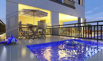 Imagem 2: Projeto com lazer completo e sacada 2 Dorms