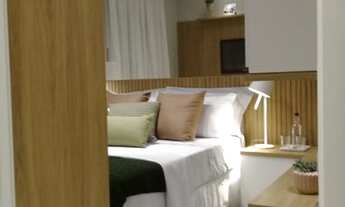 Imagem 3: Apartamento para venda tem 41 mt com varanda em condomínio completo