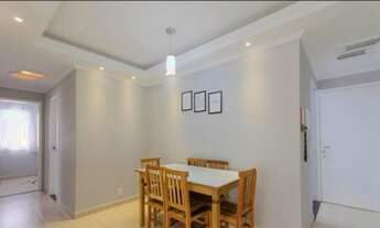 Imagem 2: Apartamento com 60 m2, andar alto, mobiliado, 3 dormitórios, 1 banheiro, 1 vaga, estuda pe