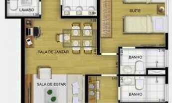 Imagem 2: Apartamento para Venda em São Paulo, Jardim Ampliação, 2 dormitórios, 1 suíte, 3 banheiros