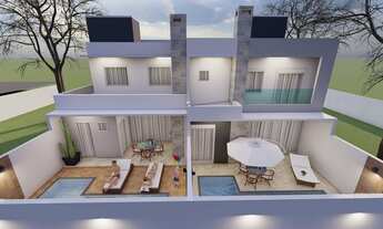 Imagem 3: SOBRADO NO TROPICAL III- SUÍTE, 2 QTOS, ESPAÇO GOURMET, 3 WC, 2 VAGAS, PISCINA, a/c-150m²