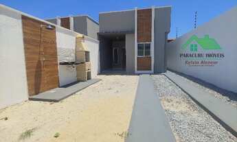 Imagem 2: Bela casa de dois quartos com ampla garagem no bairro Carlotas em Paracuru