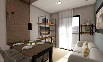 Imagem 3: Apartamento com 2 dormitórios à venda, 52 m² por R$ 364.111,81 - Santa Quitéria - Curitiba