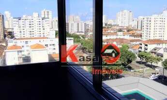 Imagem 2: Apartamento com 2 dormitórios à venda, 66 m² por R$ 384.500 - Campo Grande - Santos/SP