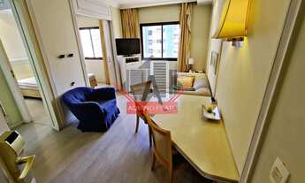 Imagem 1: Flat para aluguel possui 32 metros quadrados com 1 quarto em Vila Olímpia - São Paulo - SP