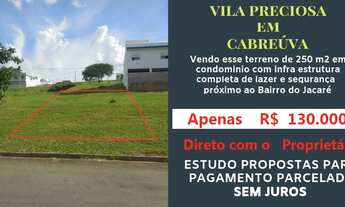 Imagem: Terreno em Cabreuva, loteamento Vila Preciosa