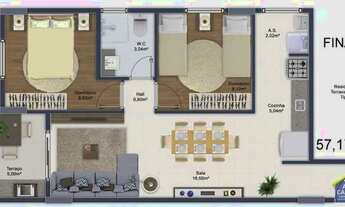 Imagem 2: Entrada 130 mil - Entregue !! - 250 metros do mar