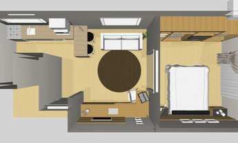 Imagem 4: Apartamento Luxo 1 quarto Bairro Batel Curitiba com serviços