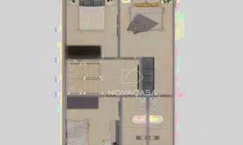 Imagem 3: Casa Geminada com 3 dormitórios à venda, 151 m² por R$ 850.000 - Santa Amélia - Belo Horiz