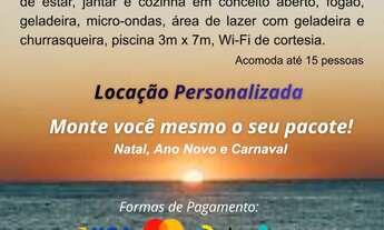 Imagem 6: Casa com piscina em localização priveligiada para temporada em Peruíbe