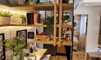 Imagem 3: Apartamento 37 mts com varanda gourmet e vaga em condominio na turistica do Jaraguá - São