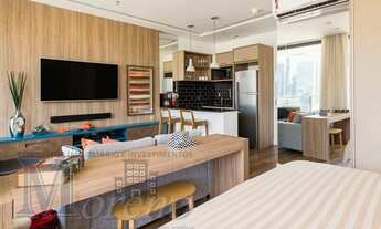 Imagem 5: Apto MOBILIADO com 43 metros, varanda, 1 dorm e 1 vaga em Itaim Bibi - São Paulo - SP