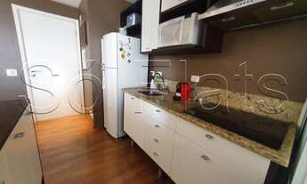 Imagem 4: Flat para aluguel com 45 metros quadrados com 1 quarto em Cidade Monções - São Paulo - SP