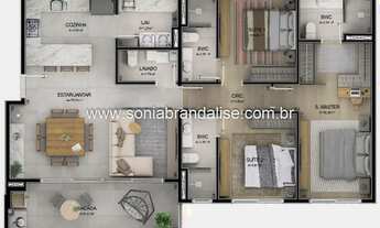 Imagem 7: Apartamento EM CONSTRUÇÃO . BEM LOCALIZADO . ENTREGA SETEMBRO/2024 - Cacupé - Florianópoli