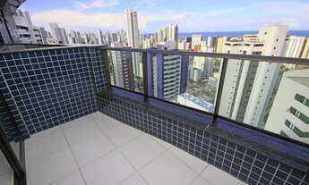 Imagem 2: Apartamento para venda com 97 metros quadrados com 3 quartos em Boa Viagem - Recife - PE